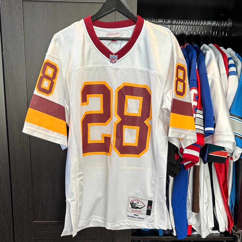 Darrell Green Washington Football Team 1991 Mitchell & Ness Authentic Jersey